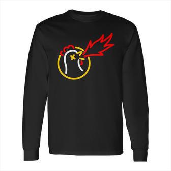 Hot Ones Vintage Line Art Long Sleeve T-Shirt | Favorety UK