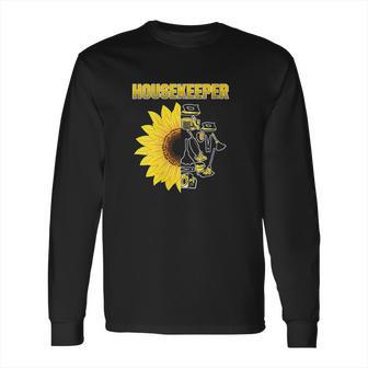 Housekeeper Future Housekeeping Househelp Service Long Sleeve T-Shirt | Favorety DE