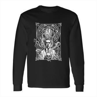 Hp Lovecraft Vintage Long Sleeve T-Shirt | Favorety