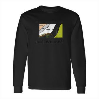 Igneous Is Bliss Geology Rock Geek Humor Long Sleeve T-Shirt | Favorety DE