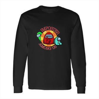 Imposter Among Us Long Sleeve T-Shirt | Favorety