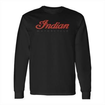 Indian Motorcycles Laughing Indian T-Shirt Long Sleeve T-Shirt | Favorety AU