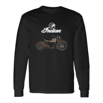 Indian Motorcycles Retro T-Shirt Long Sleeve T-Shirt | Favorety CA