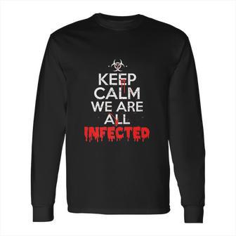 Were All Infected Halloween Zombie Virus Long Sleeve T-Shirt | Favorety DE