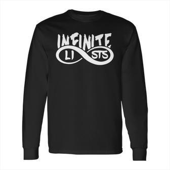 Infinite Lists Logo 2 Long Sleeve T-Shirt | Favorety AU