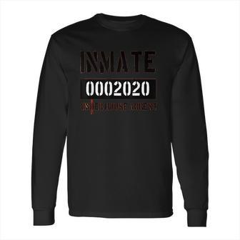 Inmate Prisoner Halloween Jail Costume Funny Long Sleeve T-Shirt | Favorety DE