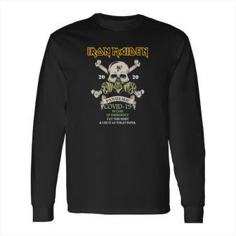 Iron Maiden 2020 Pandemic Long Sleeve T-Shirt | Favorety AU