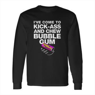 Ive Come To Chew Bubble Gum Long Sleeve T-Shirt | Favorety AU