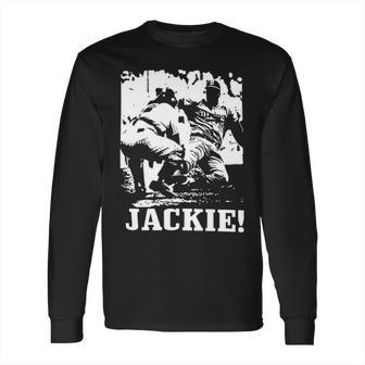 Jackie Robinson Classic Unisex Long Sleeve T-Shirt | Favorety