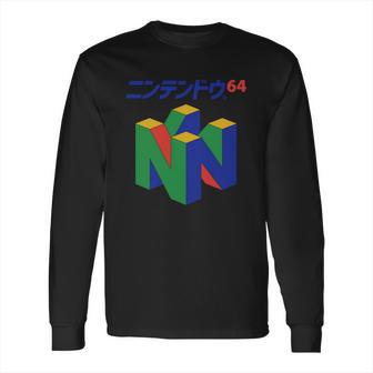 Japanese Nintendo 64 Shirt Long Sleeve T-Shirt | Favorety AU