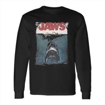 Jaws Shark Original Movie Poster Youth Long Sleeve T-Shirt | Favorety AU