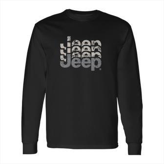 Jeep Repeating Long Sleeve T-Shirt | Favorety AU