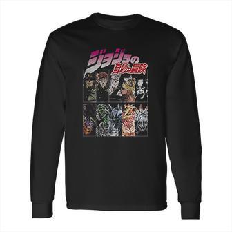 Jojos Bizarre Adventure Stardust Crusaders Joestar Group Long Sleeve T-Shirt | Favorety AU