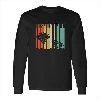 Joshua Tree Desert Vintage Retro Outdoors Camping California Long Sleeve T-Shirt | Favorety AU