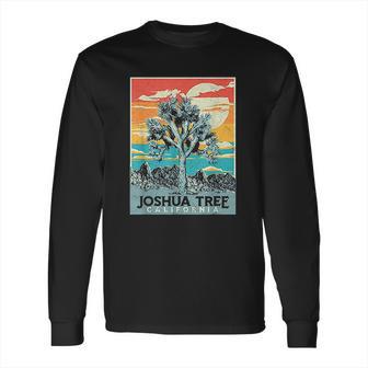 Joshua Tree National Park Vintage Artistic Long Sleeve T-Shirt | Favorety DE