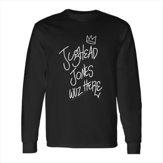 Jughead Wuz Here Boyfriend Long Sleeve T-Shirt | Favorety CA