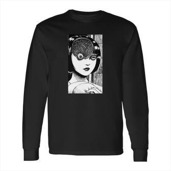 Junji Ito Uzumaki Spiral Eye Long Sleeve T-Shirt | Favorety UK