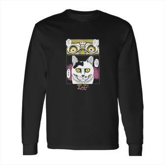 Junji Itos Cat Diary Yon And Mu Yon S Face Long Sleeve T-Shirt | Favorety