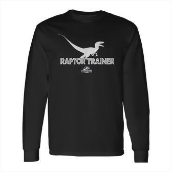 Jurassic World Raptor Trainer Silhouette Graphic Long Sleeve T-Shirt | Favorety AU