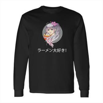 Just A Girl Who Loves Anime Japanese Girl Long Sleeve T-Shirt | Favorety UK