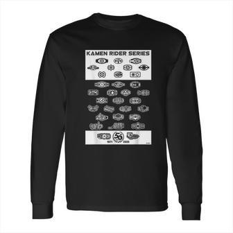 Kamen Rider Series 50Th Anniversary Long Sleeve T-Shirt | Favorety