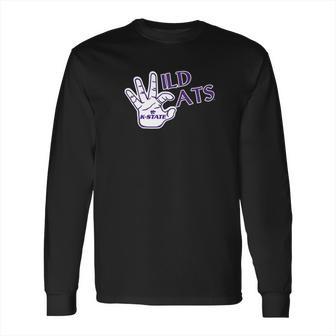 Kansas State Wildcats Foam Hand Apparel Long Sleeve T-Shirt | Favorety UK