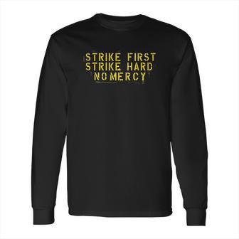 The Karate Kid Cobra Kai Slogan Stencil Long Sleeve T-Shirt | Favorety UK