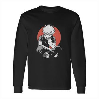 Katsuki Bakugo Eating Fries My Hero Academia Boku No Hero Academia Long Sleeve T-Shirt | Favorety