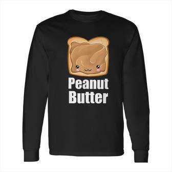 Kawaii Peanut Butter Jelly Pb&J Halloween Matching Bff Long Sleeve T-Shirt | Favorety UK