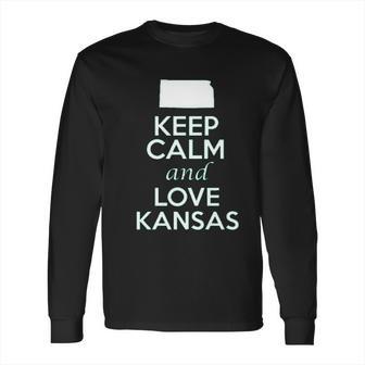 Keep Calm And Love Kansas State Long Sleeve T-Shirt | Favorety DE