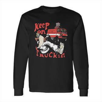 Keep On Truckin Vintage 1970 Long Sleeve T-Shirt | Favorety CA