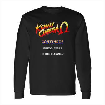 Kenny Omega Game 8 Bit Long Sleeve T-Shirt | Favorety UK