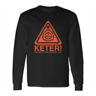 Keter Classification Scp Foundation Secure Contain Protect Long Sleeve T-Shirt | Favorety AU