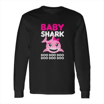 Kids Baby Cute Shark Girls Doo Doo Doo Long Sleeve T-Shirt | Favorety AU