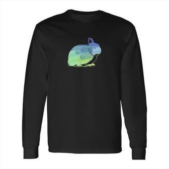 Kids Watercolor Netherland Dwarf Rabbits Long Sleeve T-Shirt | Favorety CA