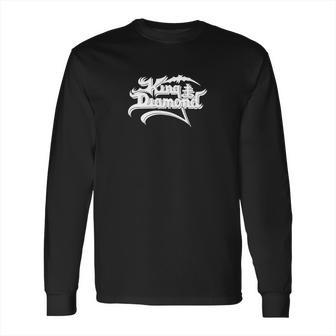 King Diamond Text Long Sleeve T-Shirt | Favorety