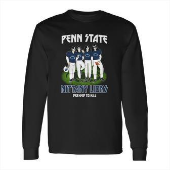 Kiss Penn State Nittany Lions Long Sleeve T-Shirt | Favorety AU