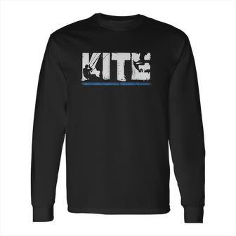 Kite Kiteboarding Kitesurfing Gift Long Sleeve T-Shirt | Favorety AU