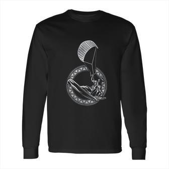 Kitesurfing Kiteboarding Kite Surfer Water Wind Surfing Long Sleeve T-Shirt | Favorety