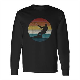 Kitesurfing Kiteboarding Kitesurf Vintage Kite Surfer Gift Long Sleeve T-Shirt | Favorety