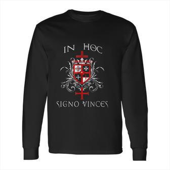 Knights Templar In Hoc Signo Vinces Long Sleeve T-Shirt | Favorety AU