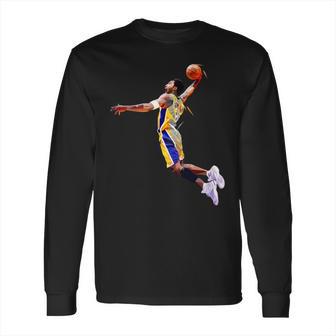 Kobe Bryant Low Poly T-Shirt Long Sleeve T-Shirt | Favorety CA