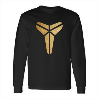 Kobe Logo Gold Glitter Long Sleeve T-Shirt | Favorety UK