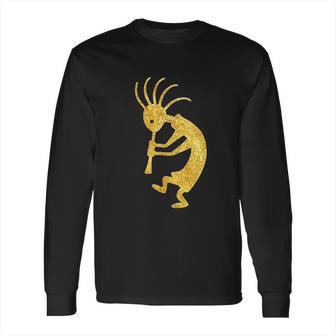 Kokopelli Southwestern Petroglyph Long Sleeve T-Shirt | Favorety UK