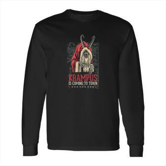 Krampus Poster Vintage Official Long Sleeve T-Shirt | Favorety UK