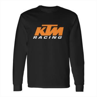 Ktm Racing Motorcycle Race Motocross Long Sleeve T-Shirt | Favorety