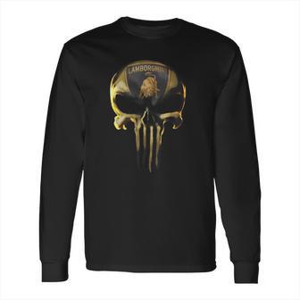 Lamborghini Skull V1 T-Shirt Hoodies And More Long Sleeve T-Shirt | Favorety AU