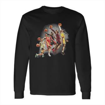 Lebron James The Evolution Of A King Los Angeles Lakers Long Sleeve T-Shirt | Favorety DE