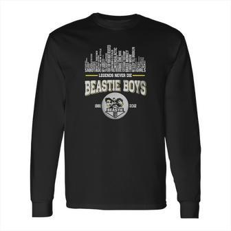 Legends Never Die Beastie Boys 1981-2012 Albums Long Sleeve T-Shirt | Favorety DE