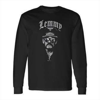 Lemmy Mfing Portrait Motorhead Band Long Sleeve T-Shirt | Favorety AU